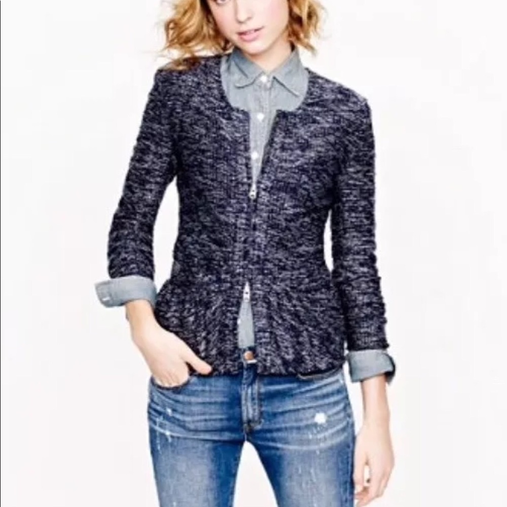 J.Crew Boucle jacket, XS